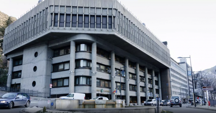 Una imatge d'arxiu de l'edifici administratiu del Govern.